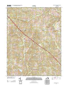 South Anna 2013 topographic map thumbnail