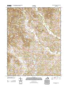 Stanardsville 2013 topographic map thumbnail