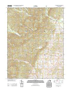 Stokesville 2013 topographic map thumbnail