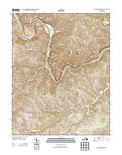 Straightstone 2013 topographic map thumbnail