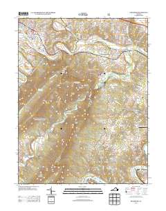 Strasburg 2013 topographic map thumbnail
