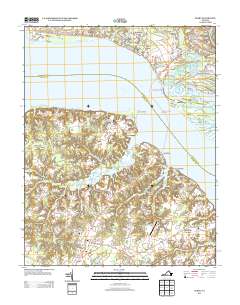 Surry 2013 topographic map thumbnail