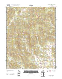 Swift Run Gap 2013 topographic map thumbnail