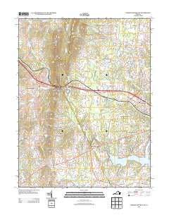 Thoroughfare Gap 2013 topographic map thumbnail