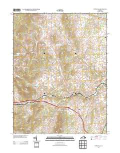 Upperville 2013 topographic map thumbnail