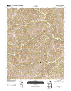 Vernon Hill 2013 topographic map thumbnail