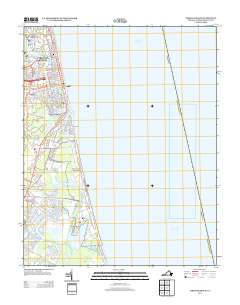 Virginia Beach 2013 topographic map thumbnail