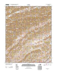 Wallace 2013 topographic map thumbnail