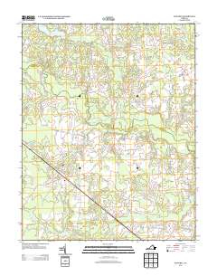 Waverly 2013 topographic map thumbnail