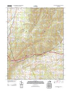 Waynesboro East 2013 topographic map thumbnail