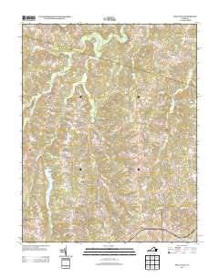 Wellville 2013 topographic map thumbnail