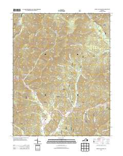 West Augusta 2013 topographic map thumbnail