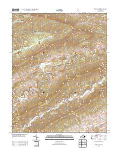 White Gate 2013 topographic map thumbnail