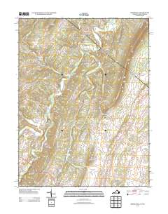 White Hall 2013 topographic map thumbnail