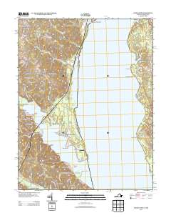 Widewater 2013 topographic map thumbnail