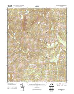 Willis Mountain 2013 topographic map thumbnail