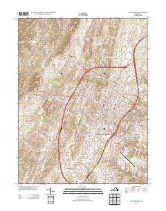 Winchester 2013 topographic map thumbnail