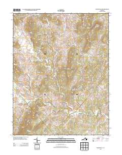 Woodville 2013 topographic map thumbnail