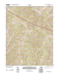 Zion Crossroads 2013 topographic map thumbnail