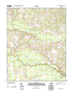 Adams Grove 2013 topographic map thumbnail