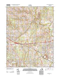 Gainesville 2013 topographic map thumbnail