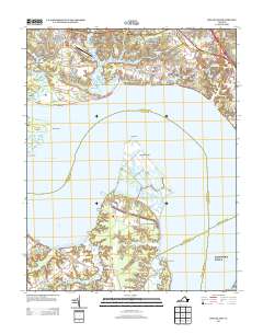 Hog Island 2013 topographic map thumbnail