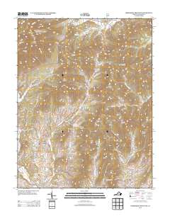 Horseshoe Mountain 2013 topographic map thumbnail