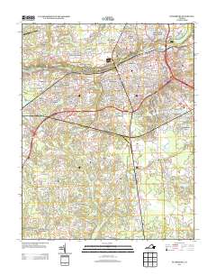 Petersburg 2013 topographic map thumbnail
