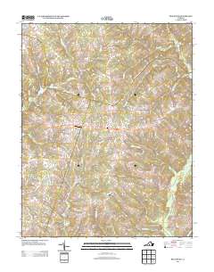 Red House 2013 topographic map thumbnail