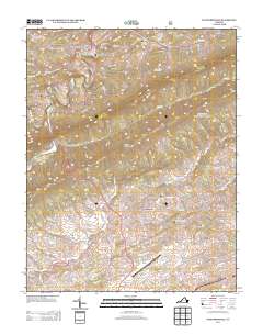 Staffordsville 2013 topographic map thumbnail