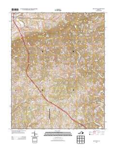 Sylvatus 2013 topographic map thumbnail