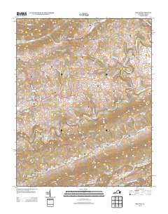 Ben Hur 2013 topographic map thumbnail
