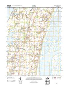 Cheriton 2013 topographic map thumbnail