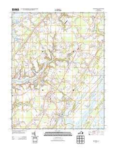 Exmore 2013 topographic map thumbnail