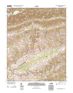 Hubbard Springs 2013 topographic map thumbnail