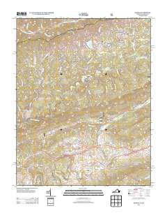 Keokee 2013 topographic map thumbnail