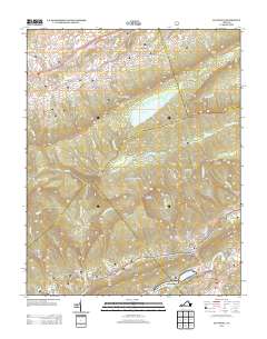 Saltville 2013 topographic map thumbnail