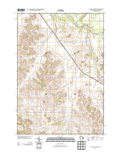 Augusta West 2013 topographic map thumbnail