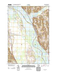 Alma 2013 topographic map thumbnail