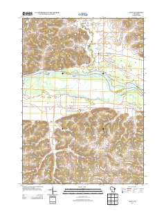 Avoca 2013 topographic map thumbnail