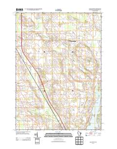 Allenton 2013 topographic map thumbnail