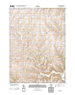 Beetown 2013 topographic map thumbnail