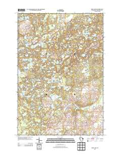 Bob Lake 2013 topographic map thumbnail