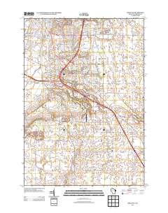 Bellevue 2013 topographic map thumbnail