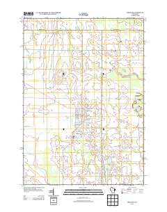Brillion 2013 topographic map thumbnail