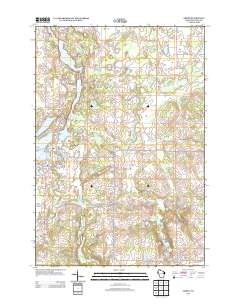 Amery 2013 topographic map thumbnail