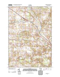 Amherst 2013 topographic map thumbnail