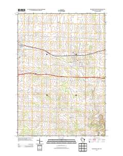 Baldwin East 2013 topographic map thumbnail