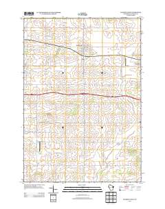 Baldwin West 2013 topographic map thumbnail