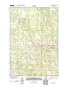 Brantwood 2013 topographic map thumbnail